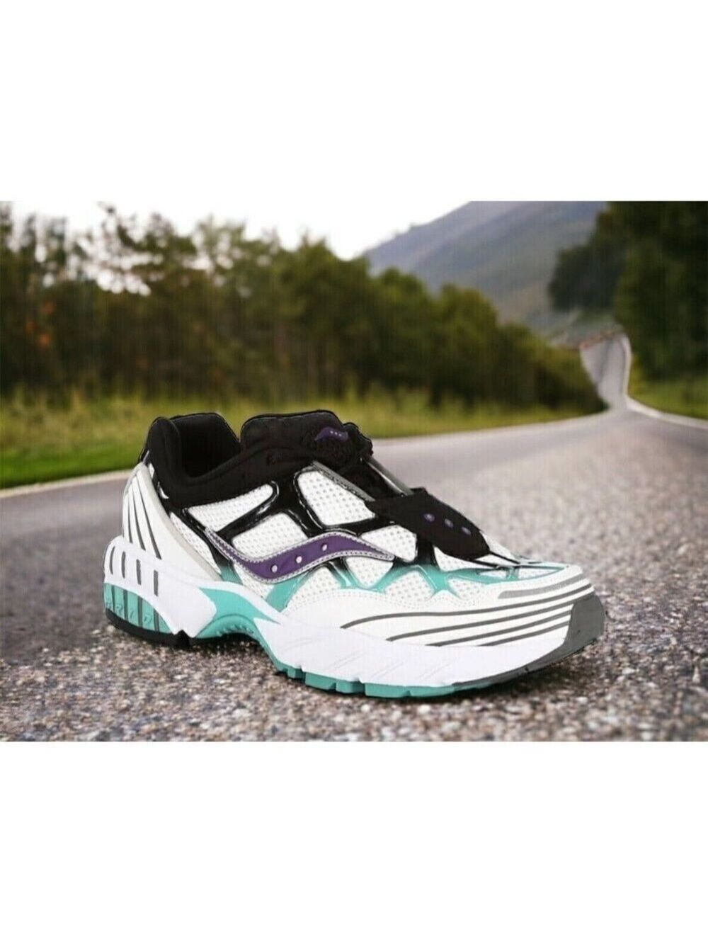 Saucony Grid web "into the void" sneakers mens Missized* 10.5 & 11.5